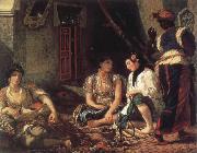 Eugene Delacroix apartment painting